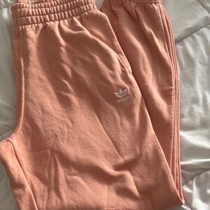 adidas Peach/Coral Jogger Sweatpants